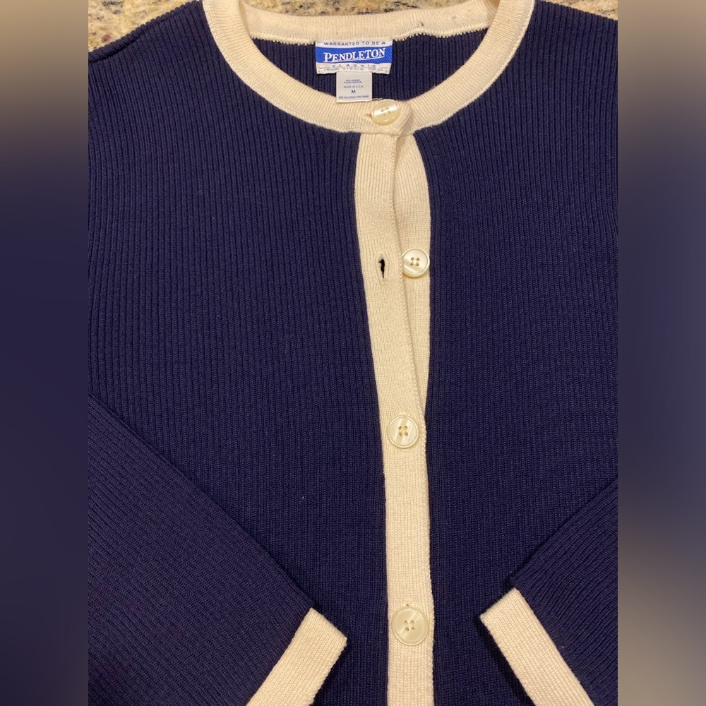 Pendleton Wool Cardigan - Picture 3 of 6